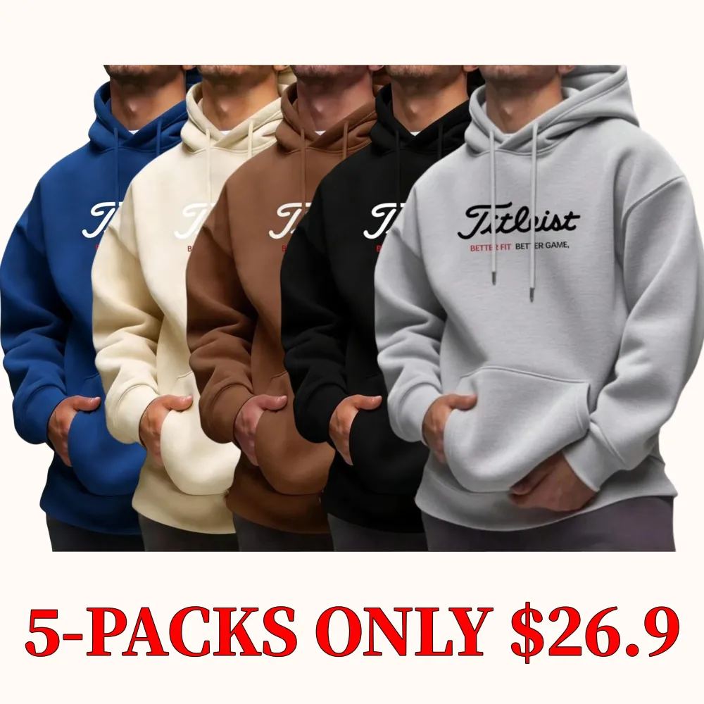 Unisex hooded golf sweatshirt