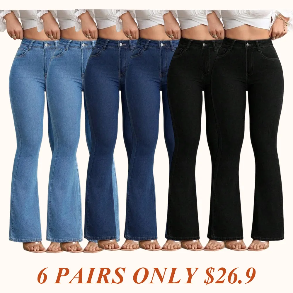 Women's Slim Fit Flare Pants