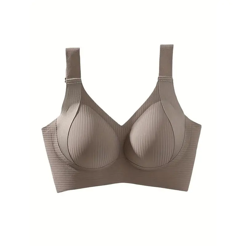 Women's Solid breasted Adjustable Wireless Bra (Just $3 Each!)