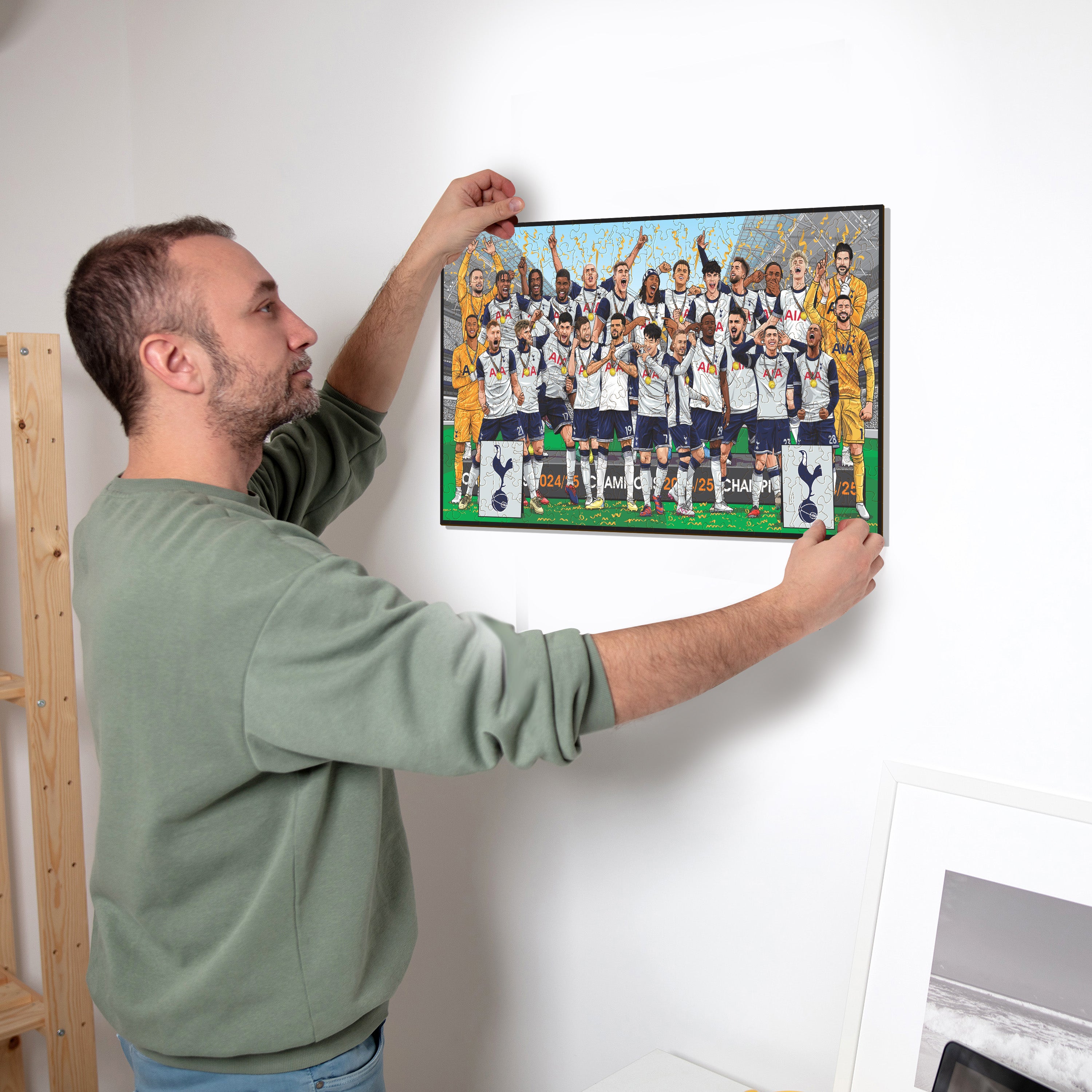 Tottenham Hotspur FC® European Champions 24/25 - Wooden Puzzle