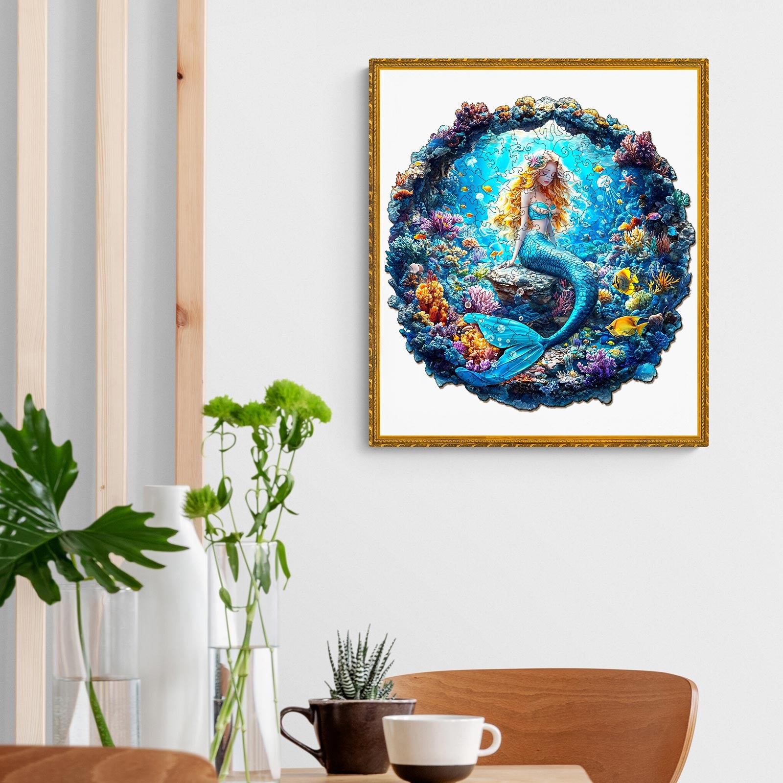 3D Mermaid Wooden Jigsaw Puzzle