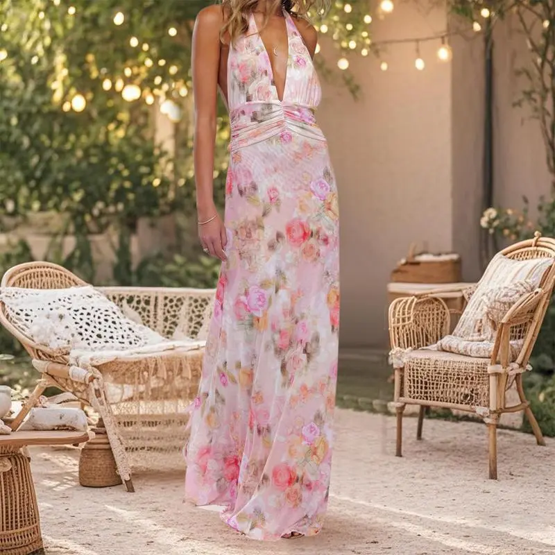 ​​Women's Floral Summer Dress  (Just $4 Each!)