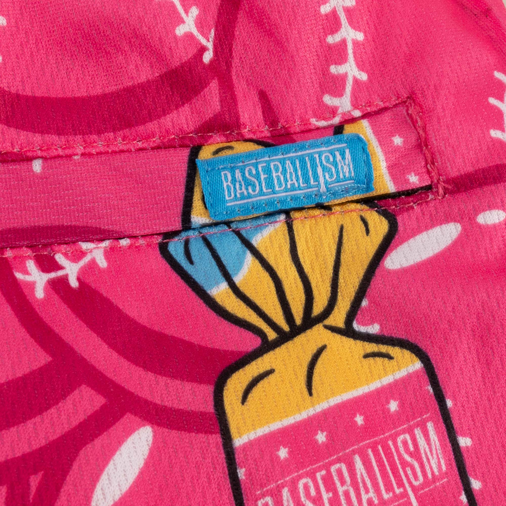 Bubbles and Doubles Diamond Air Mesh Shorts - Youth