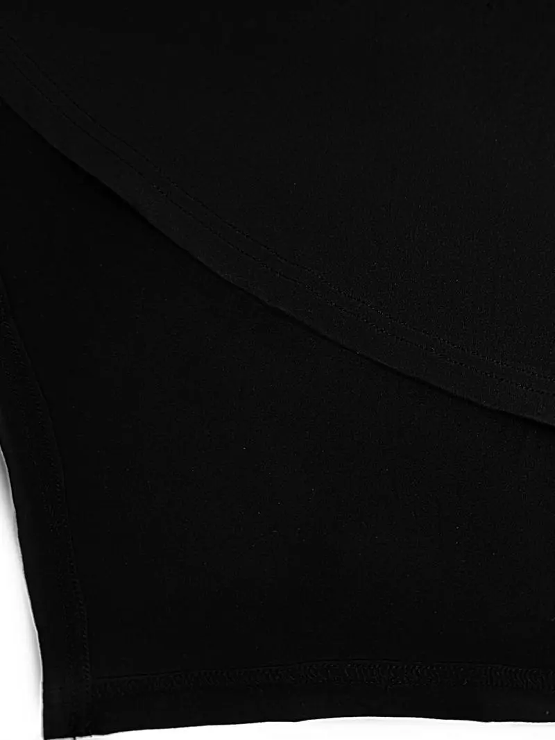 [Plus Size] Cold Shoulder Tee, Casual Asymmetrical Hem Short Sleeve T-shirt for Summer, Women's Plus Clothing for Daily Wear