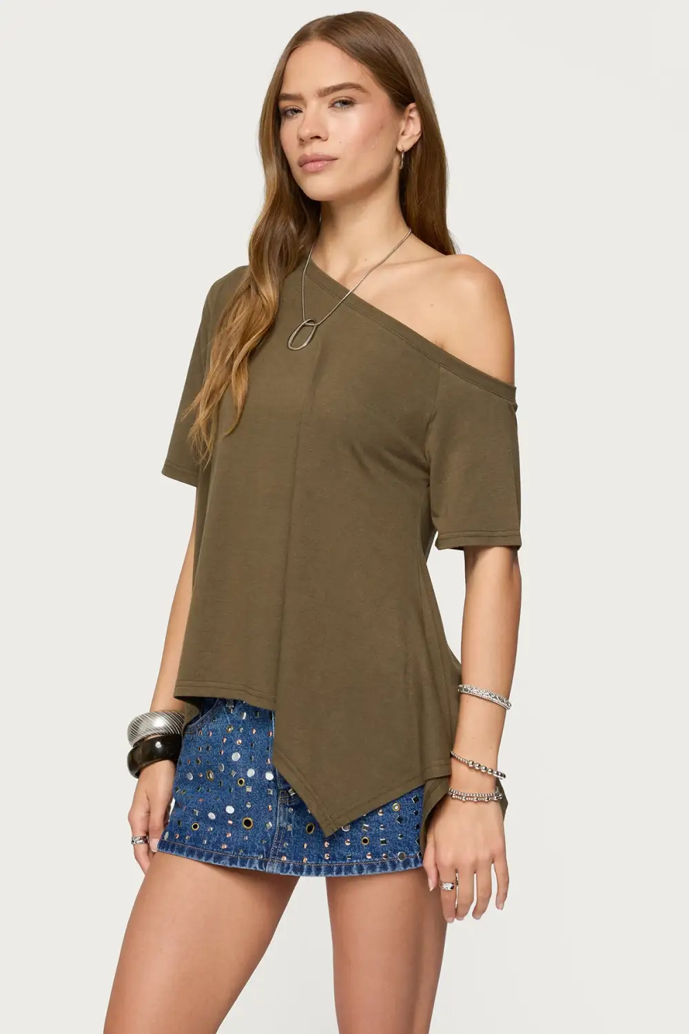 Shoulder Handkerchief Top (Less than $3!)
