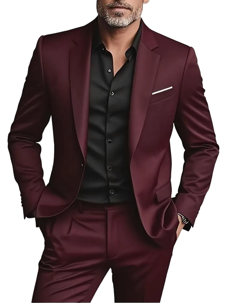 Men's two-piece formal suit