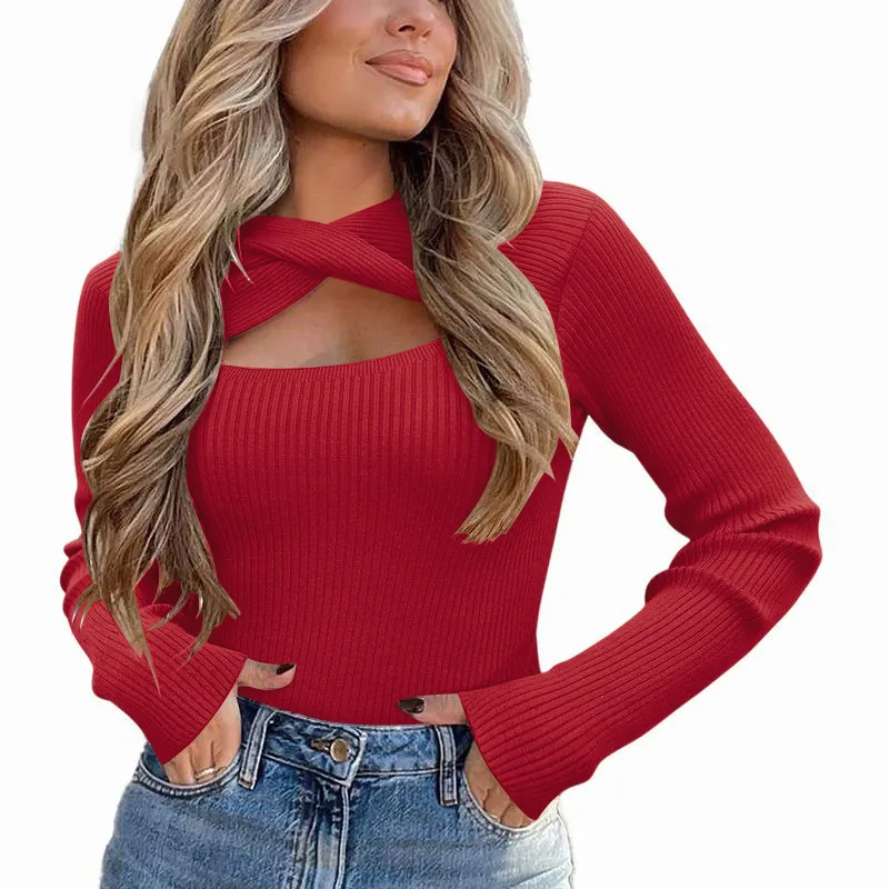 Women's Pullover Sweaters Long Sleeve