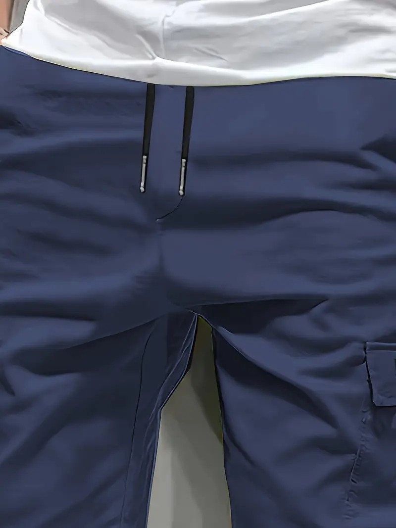 Men's Lightweight 4-Pocket Workwear Shorts – Summer Utility Fit