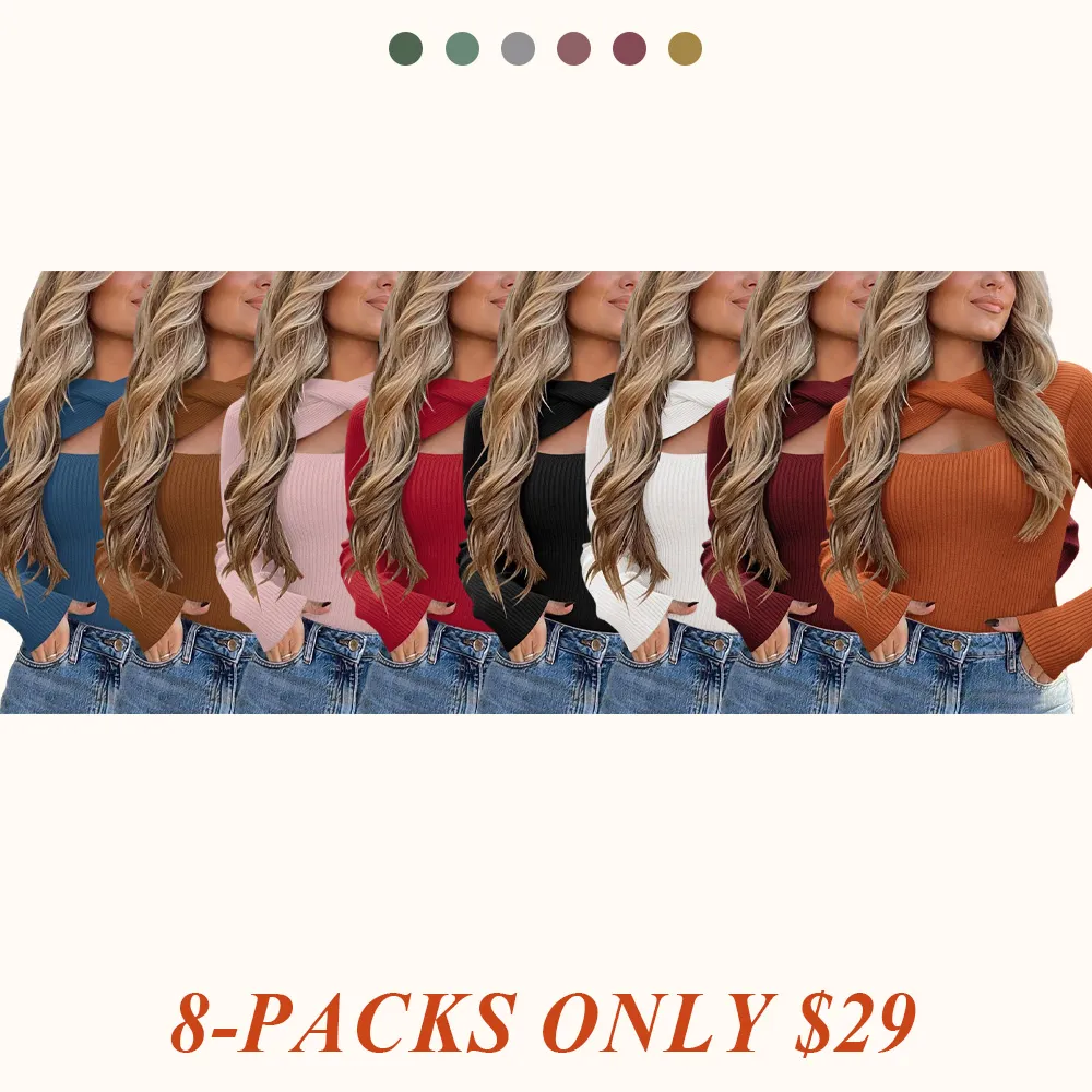 Women's Pullover Sweaters Long Sleeve