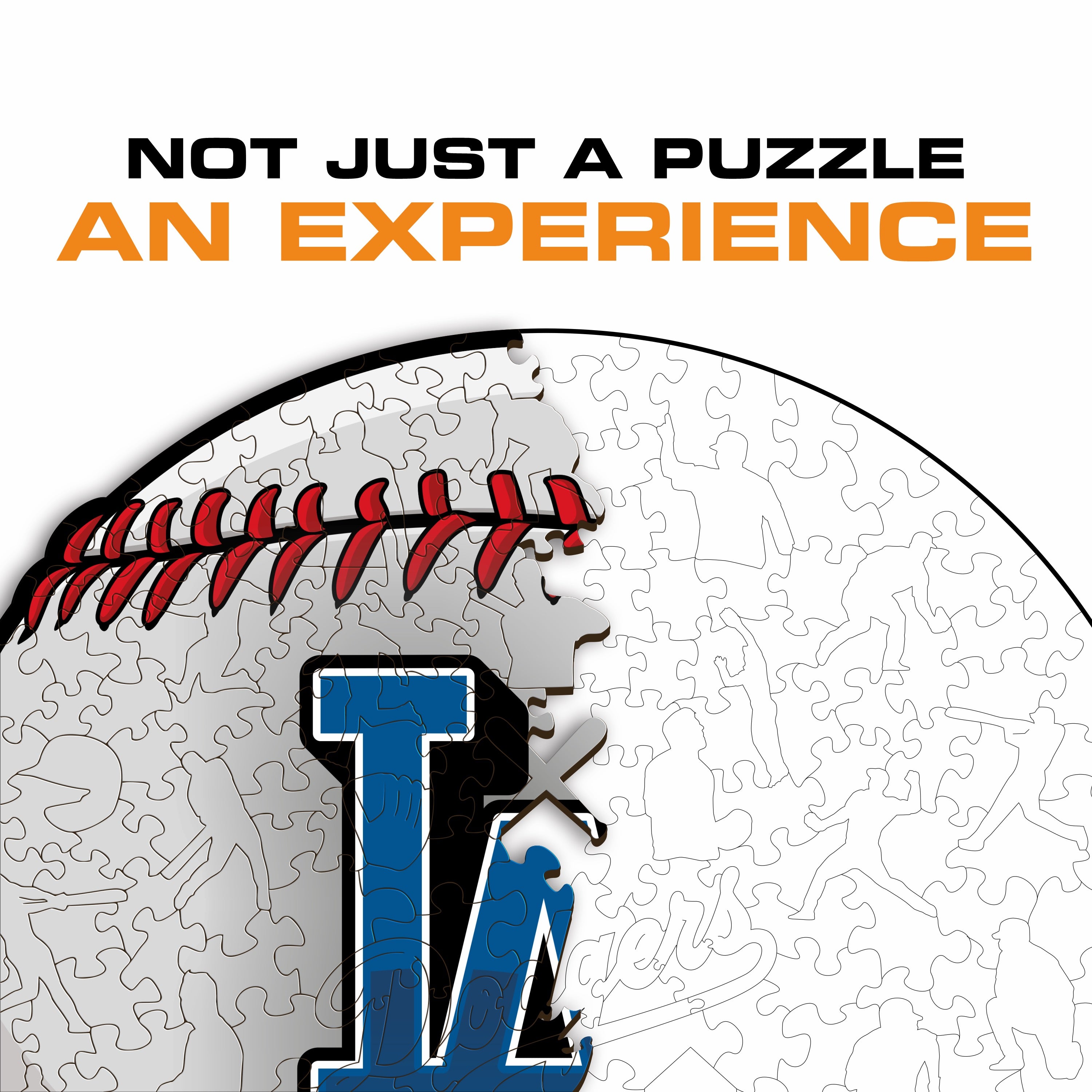 Los Angeles Dodgers™ - Wooden Puzzle