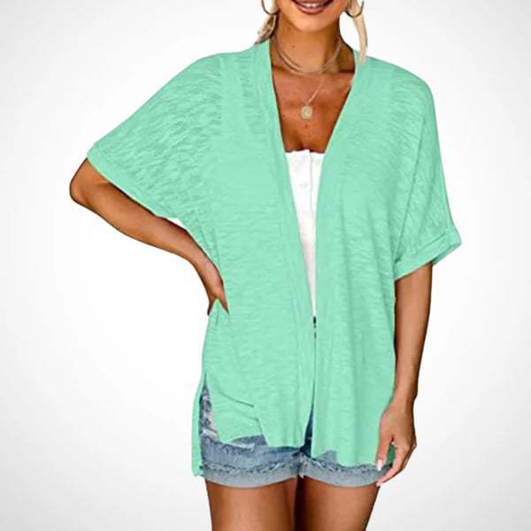 Women’s Lightweight Open-Front Batwing Cardigan