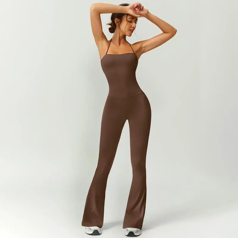 Stylish Yoga Set – Slim Fit Jacket & Jumpsuit