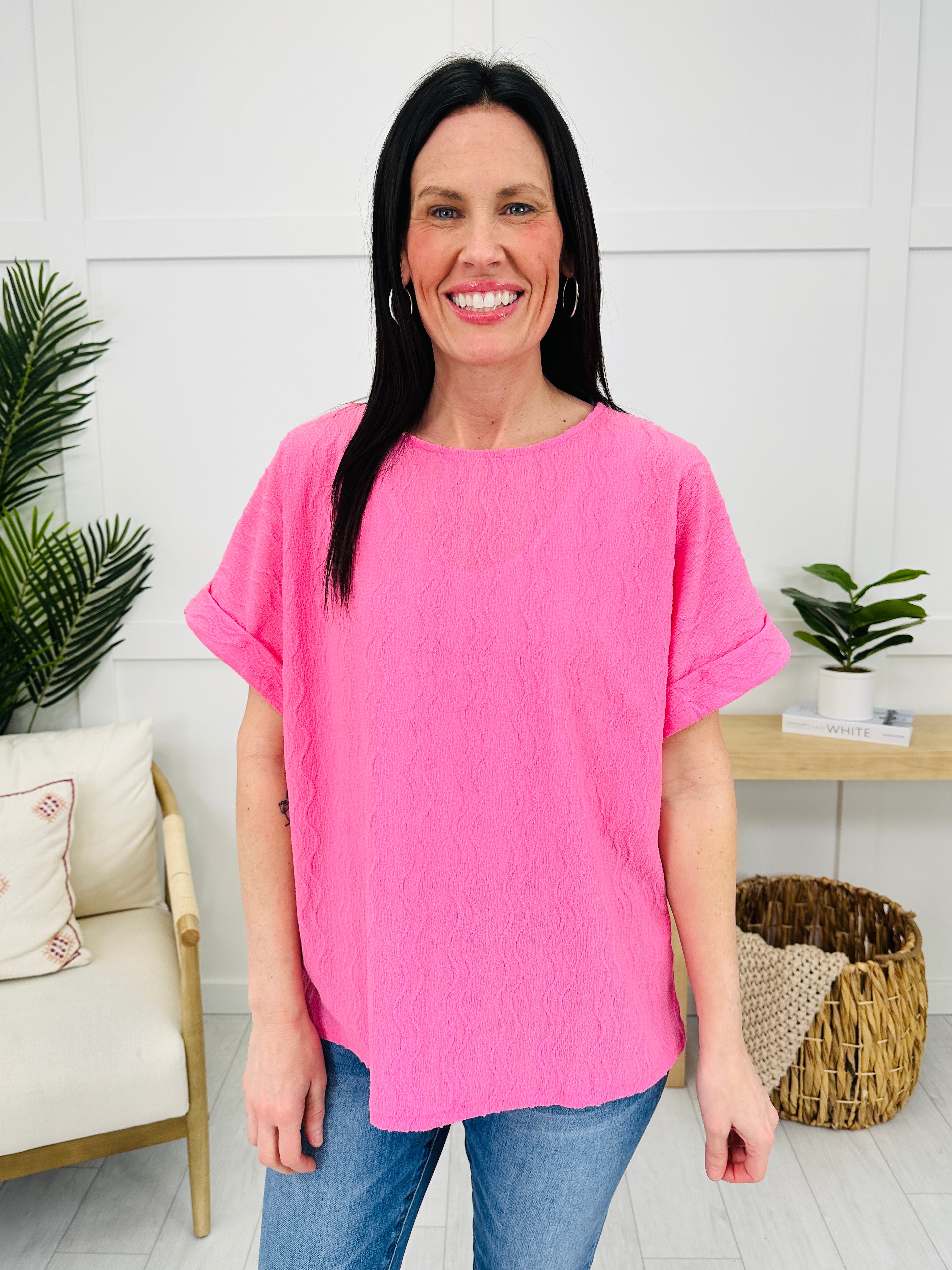 Effortless In Style Top- Multiple Colors!