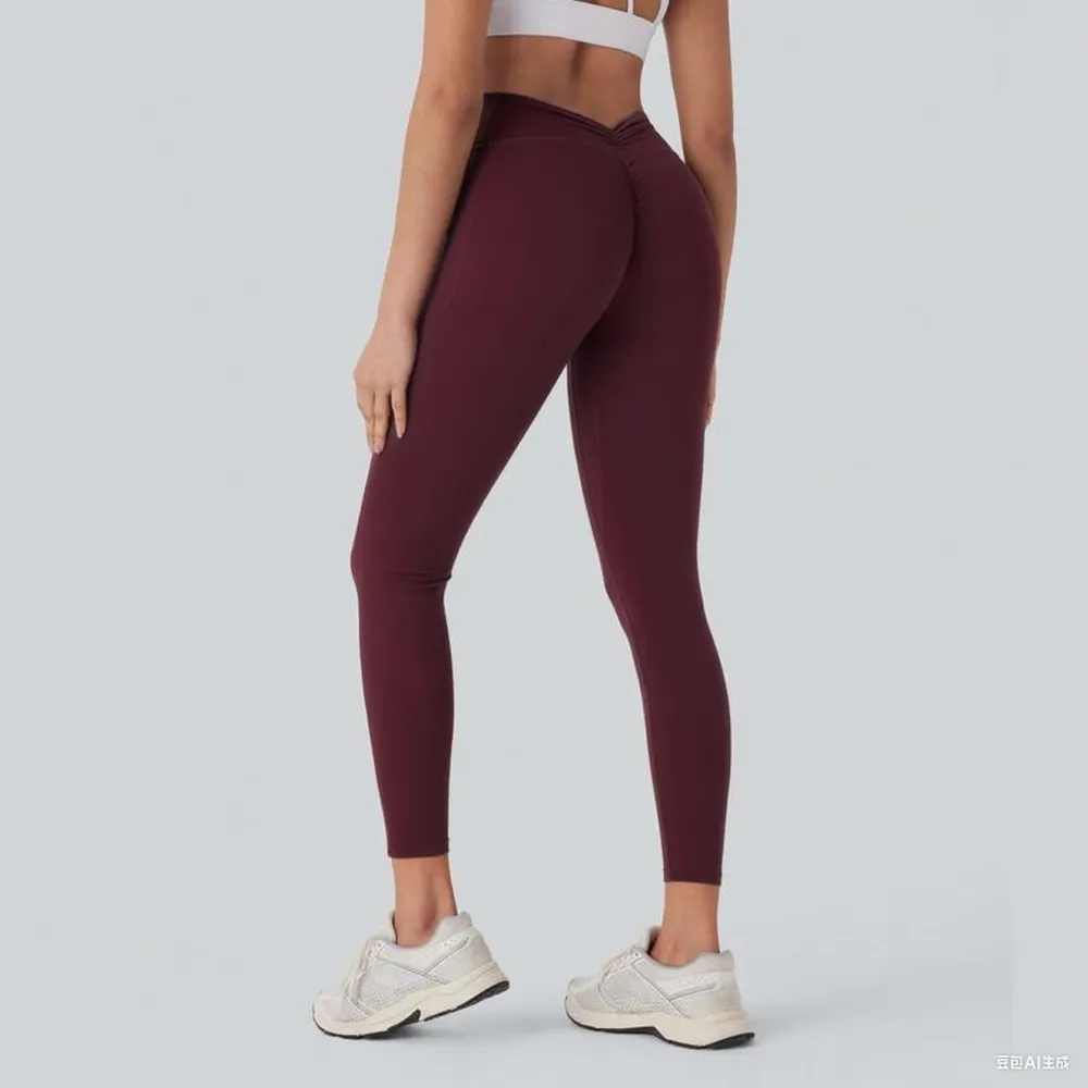 Tummy Control Side Pocket Shaping Yoga Leggings