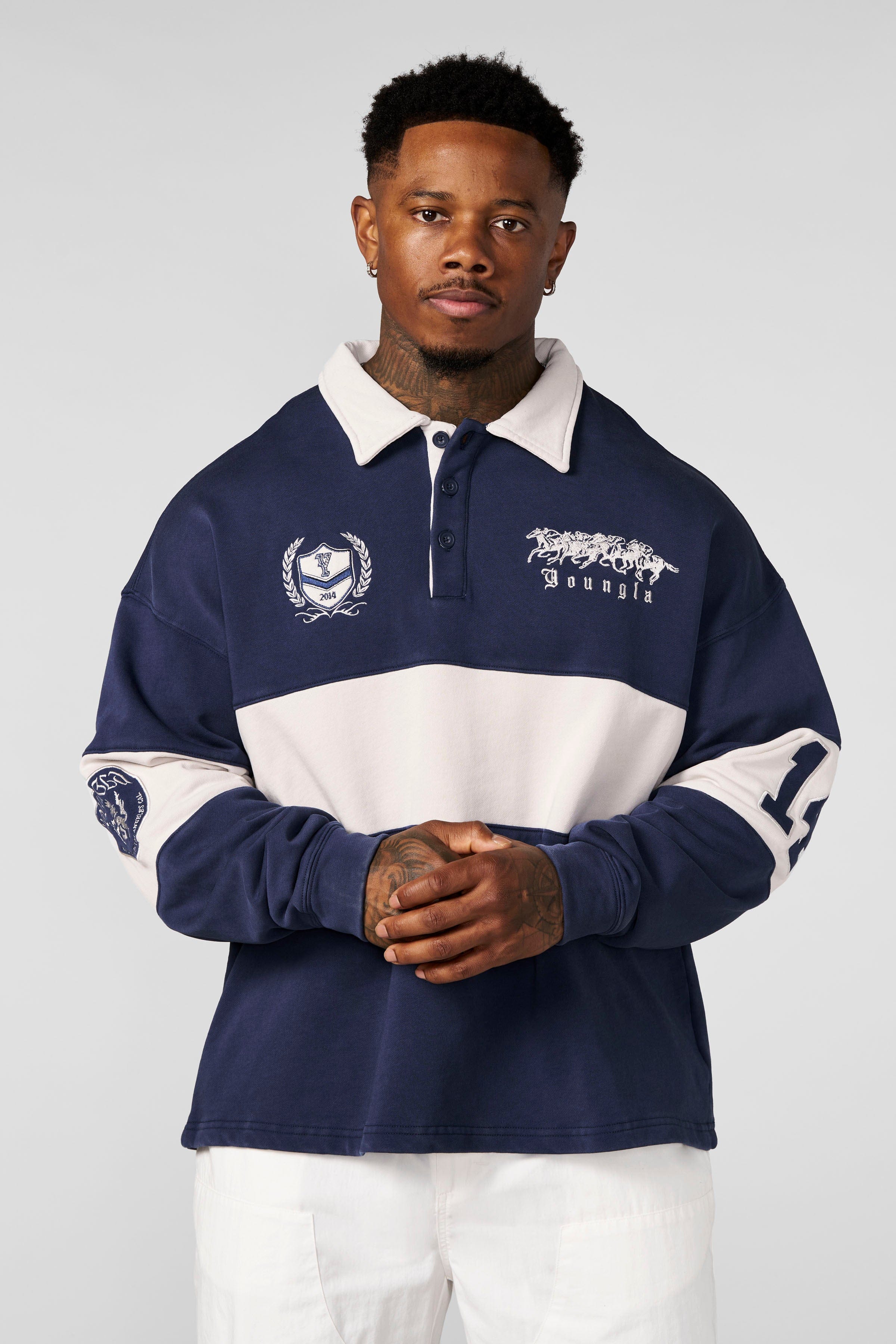 8045 - Polo Club Oversized Longsleeves