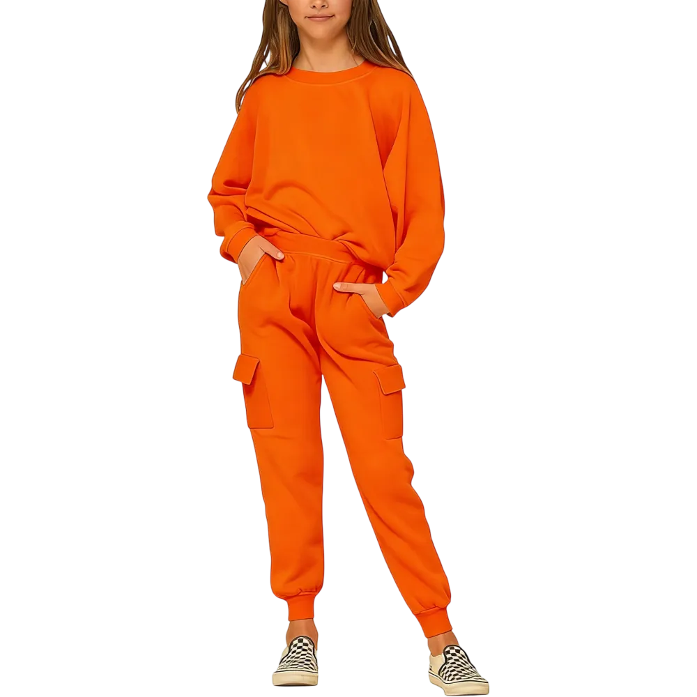 Kids Girls Sweatsuit Lounge sets
