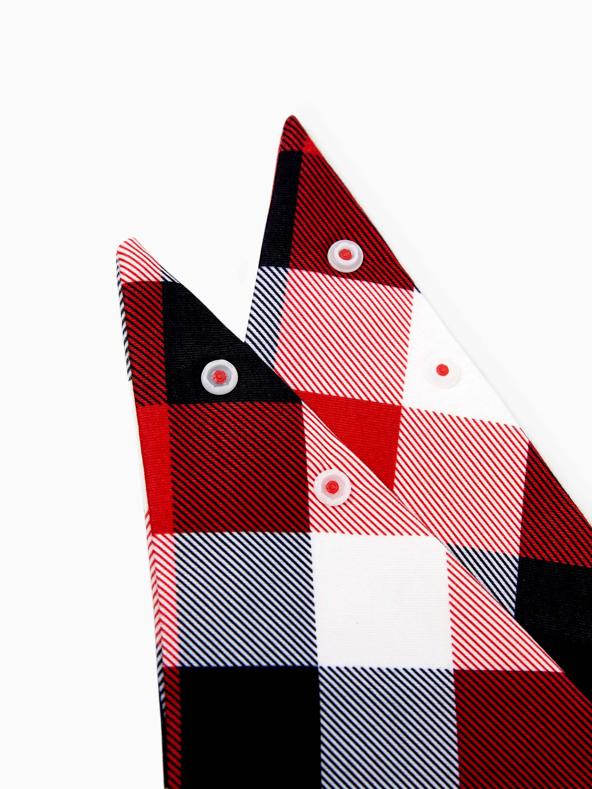 Christmas Matching Family Pajamas Set Glow In The Dark Reindeer Print PJS with Christmas Socks Red