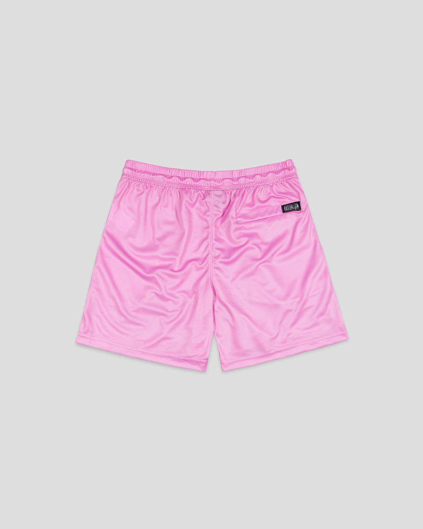 Keep It Fun Diamond Air Youth Mesh Shorts (Pink) - Baseballism x Austin Schultz