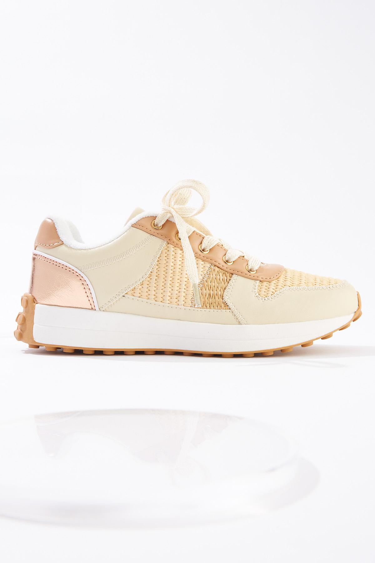 Raffia Colorblock Sneakers