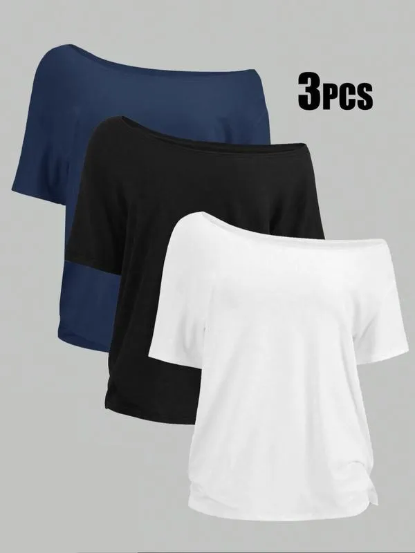 Women's Solid Color Tee