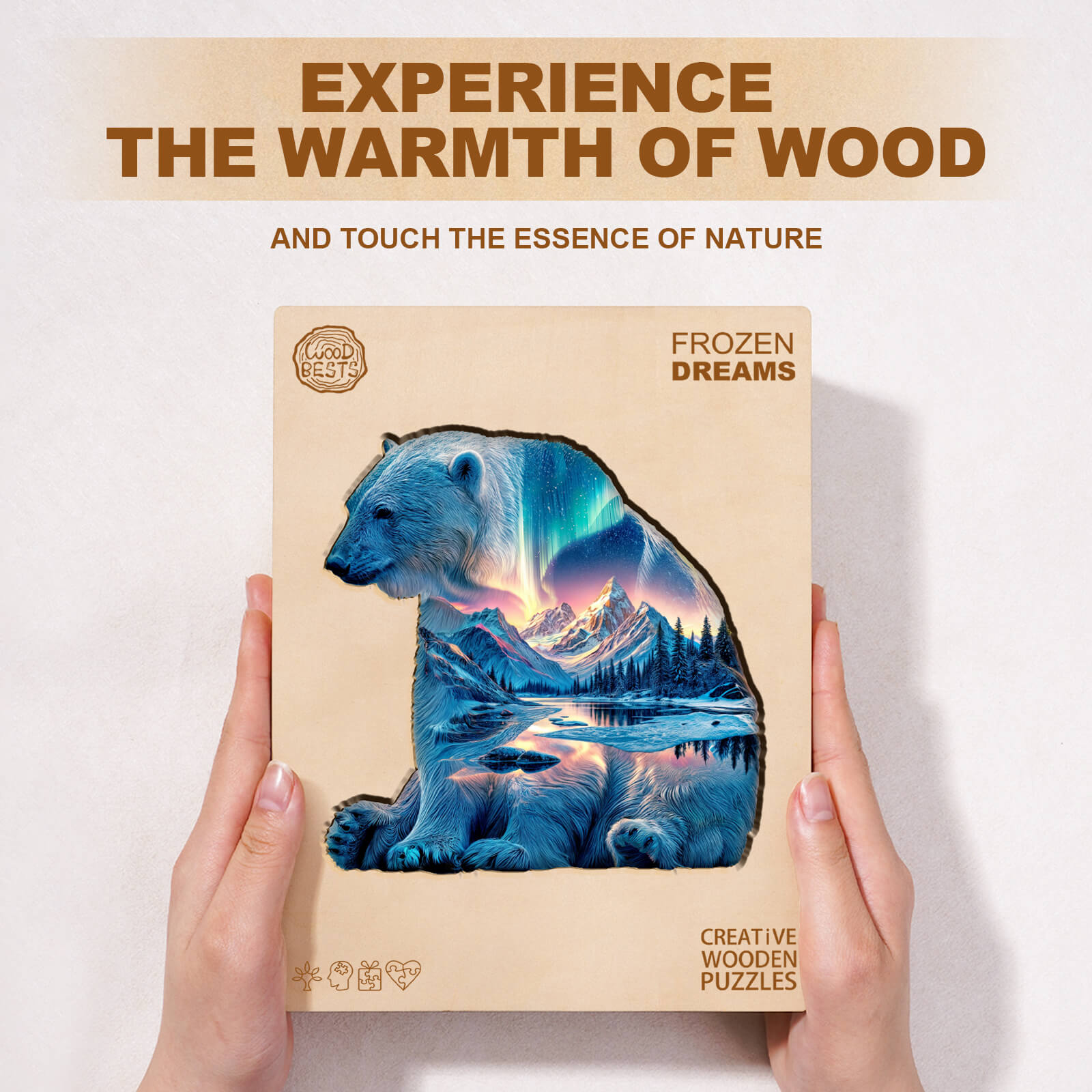 Frozen Dreams Wooden Jigsaw Puzzle