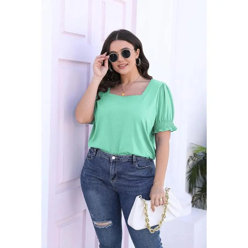 Square Neck T Shirts for Women