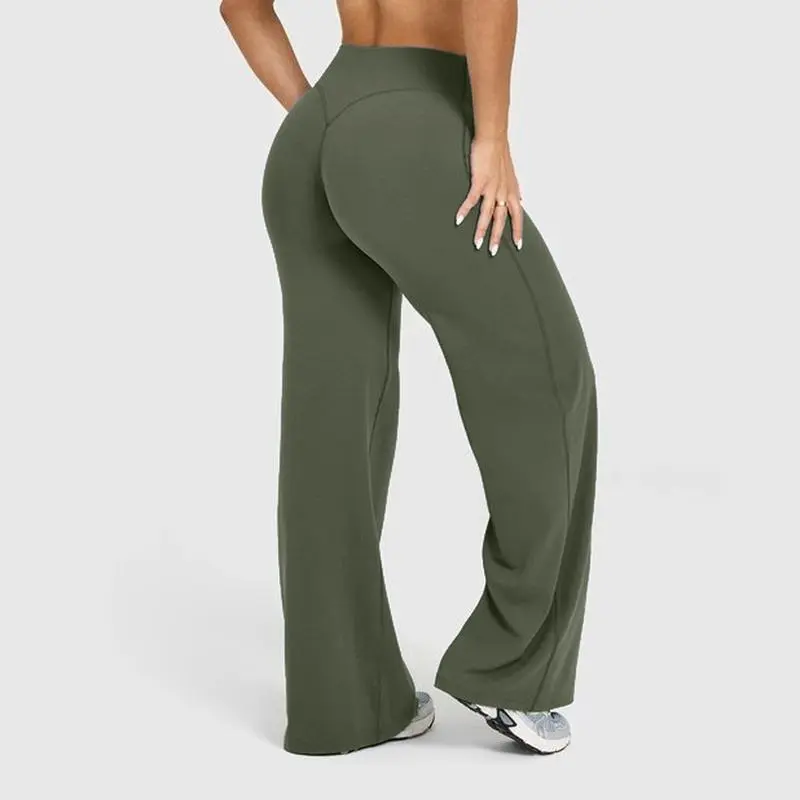 Women's Loose-Fitting High-Waisted Stretchy Pants