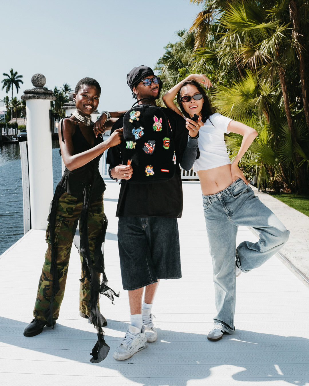 STUCK ON YA - VELCRO PATCH BACKPACK