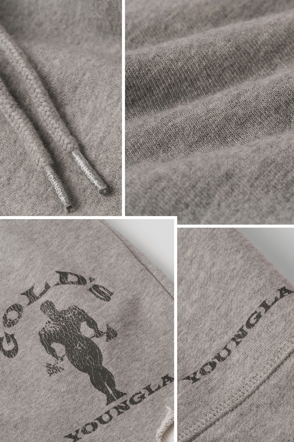 2054 - Gold's Iron Legacy Layered Joggers