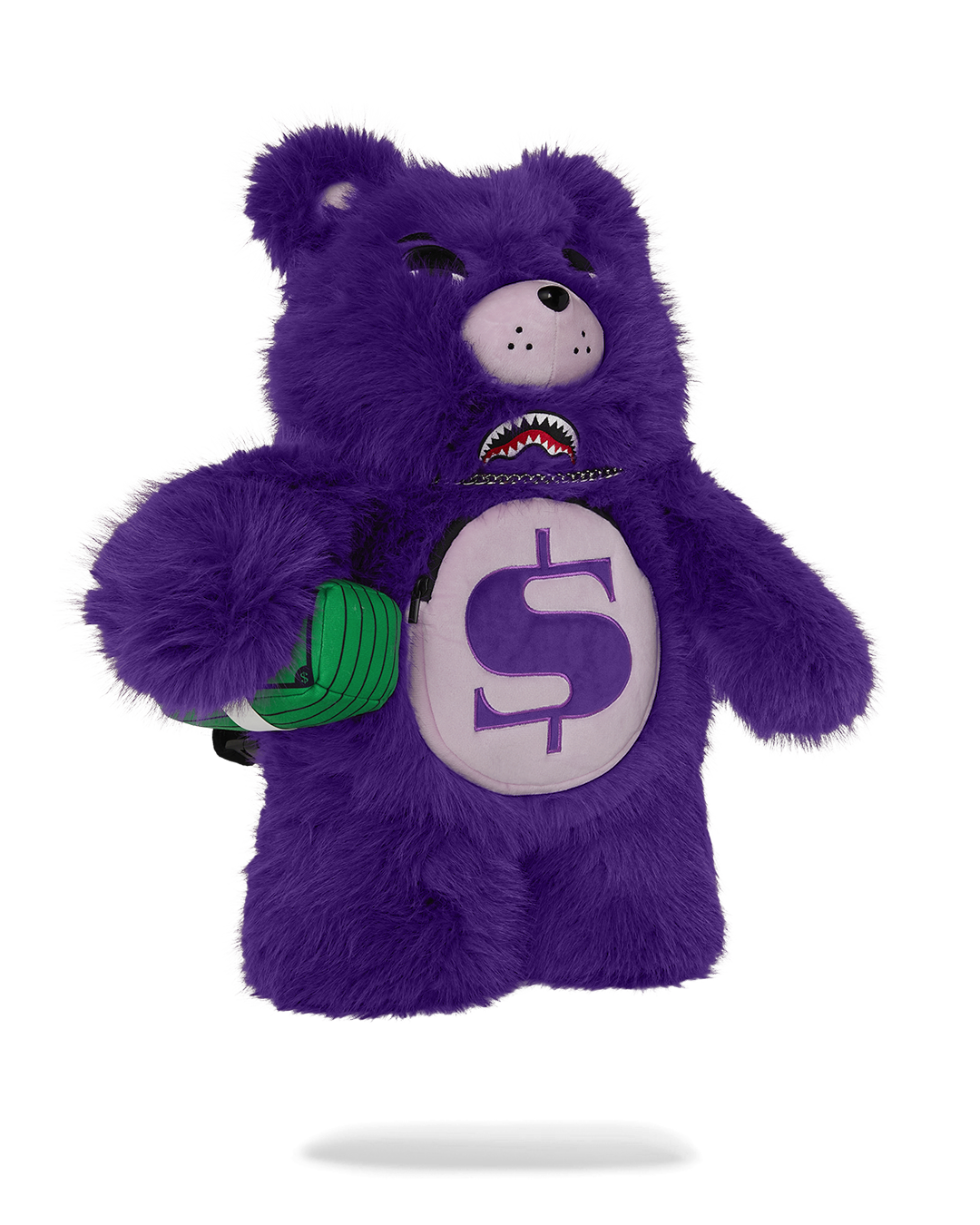 FURZILLA SHARK (PURP) MONEYBEAR BACKPACK