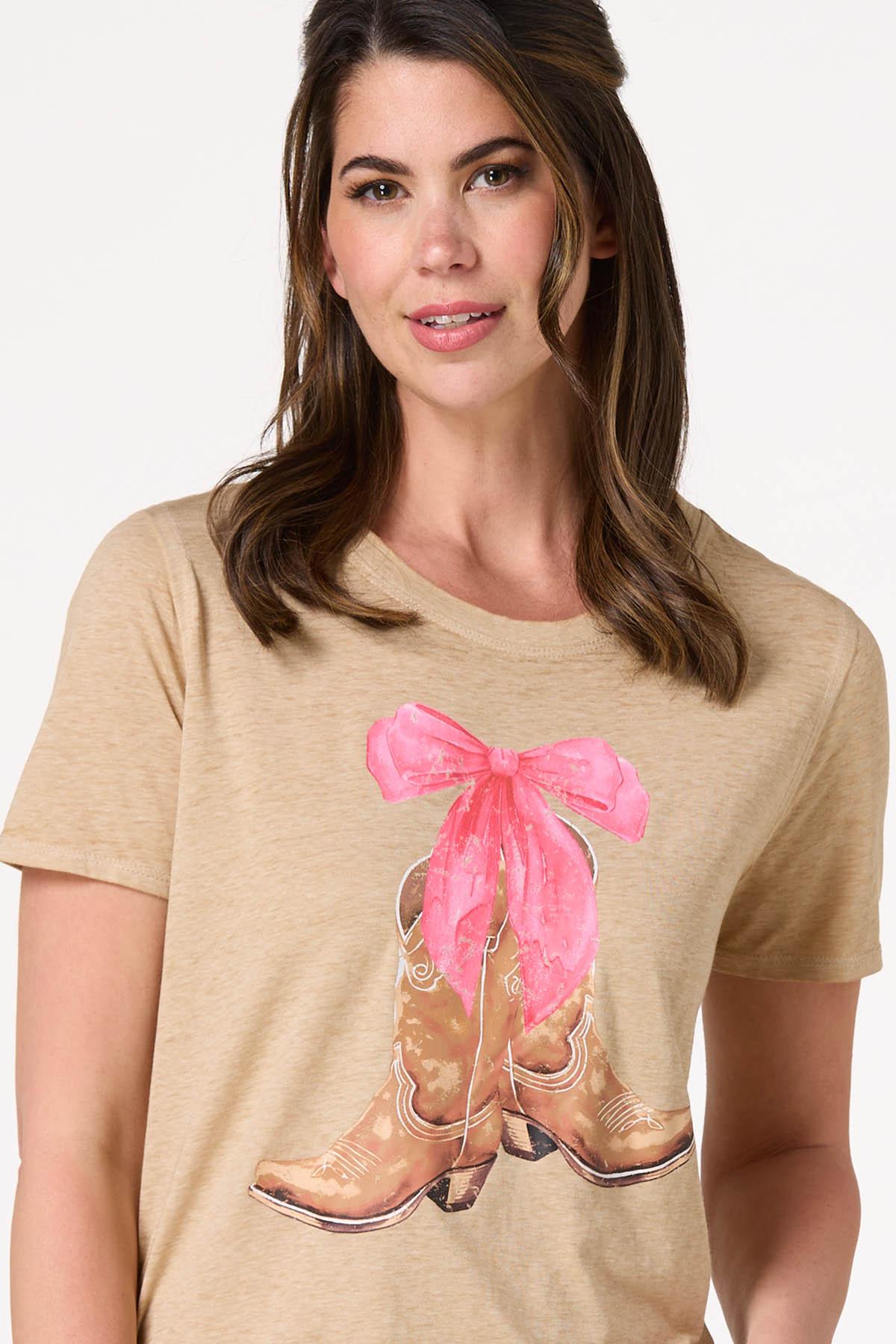 Bow And Boots Tee