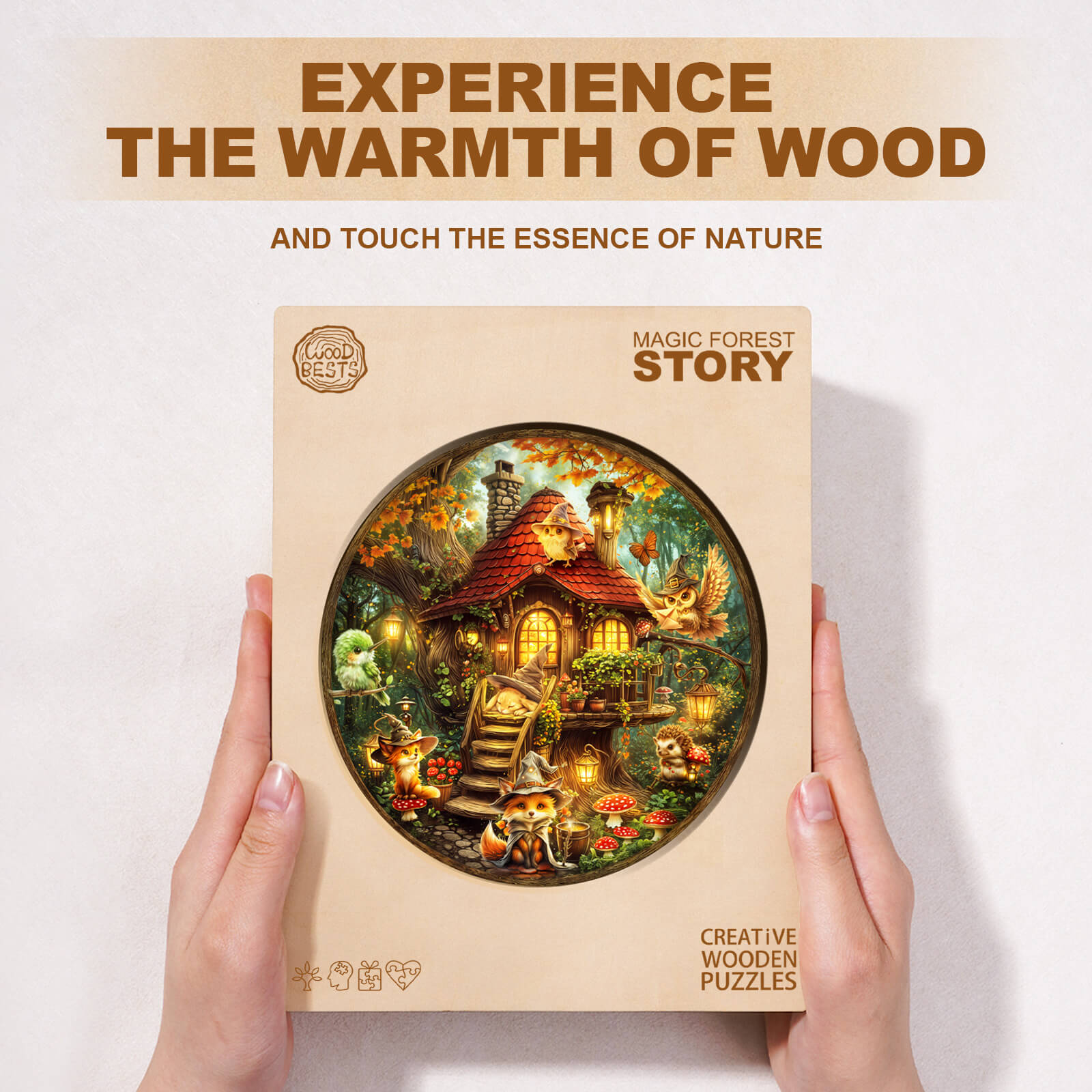 Magic forest Story Wooden Jigsaw Puzzle