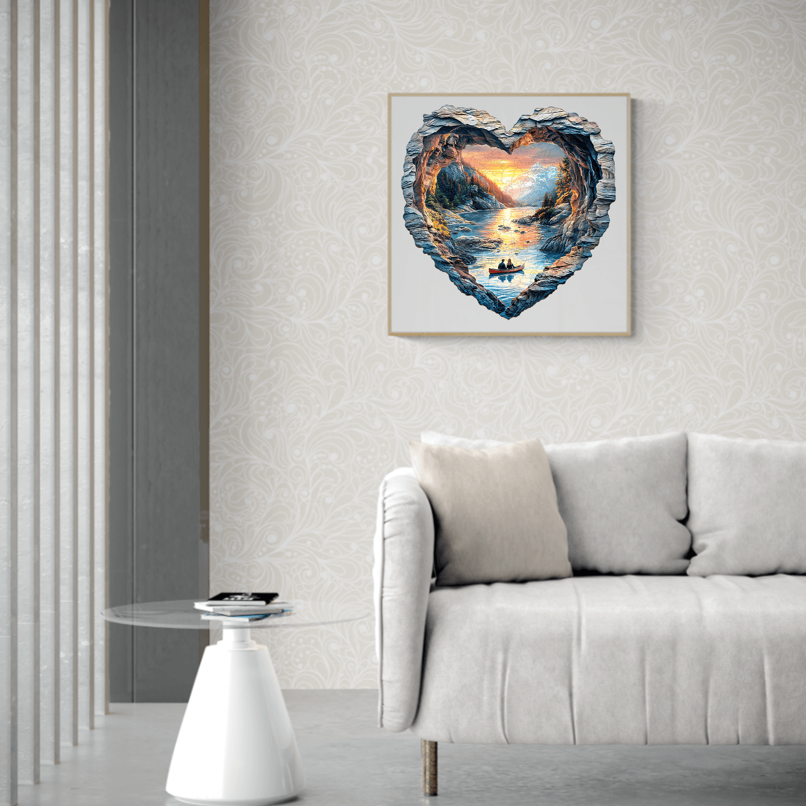 3D Lake Louise Wooden Jigsaw Puzzle