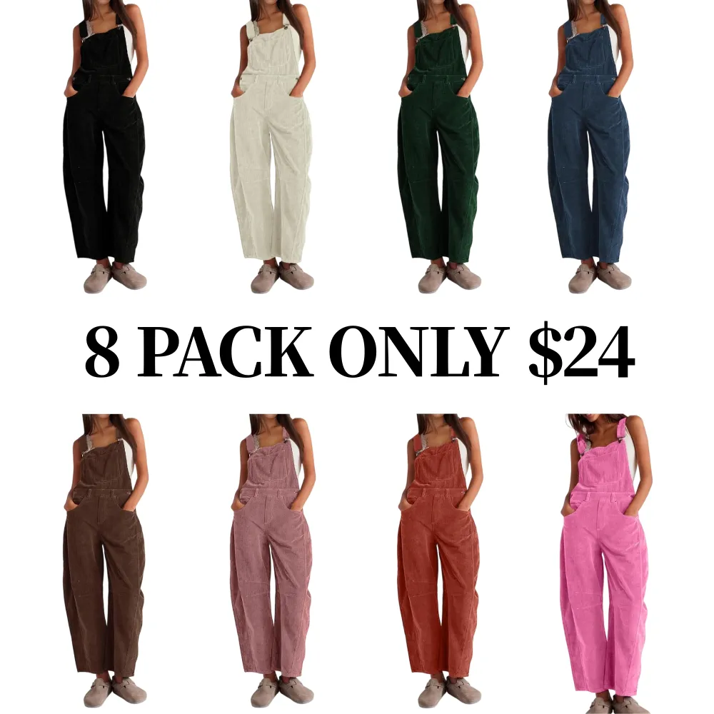 Corduroy Overalls for Women
