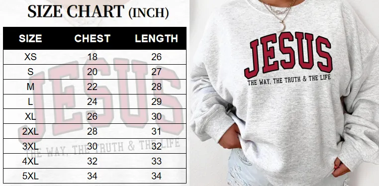 Christian Sweatshirt Jesus Sweatshirt