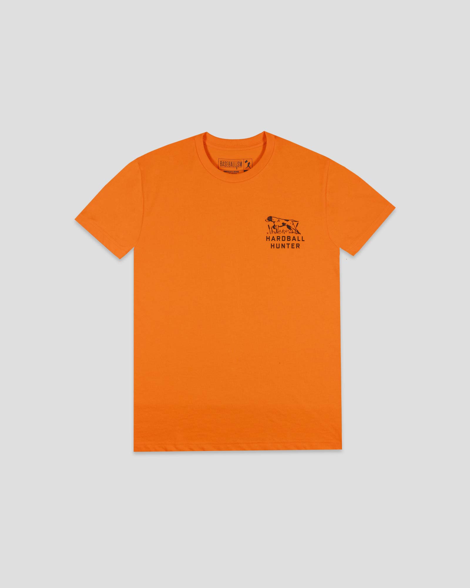 Hardball Hunter Hunting Badge T-Shirt (Blaze Orange) - Youth