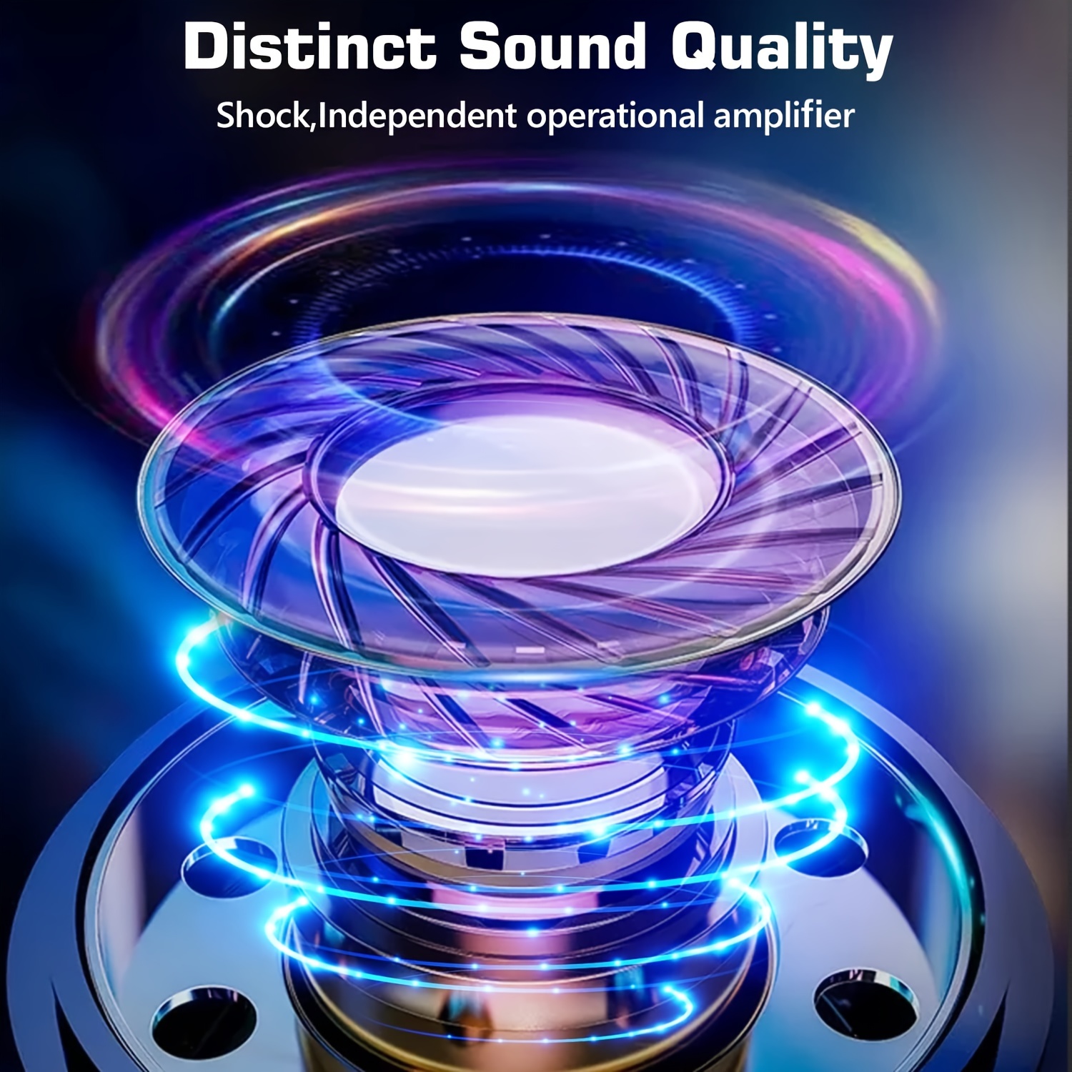 6S Hi-Fi Stereo Foldable Wireless Stereo Headsets Earbuds With Built-in Mic