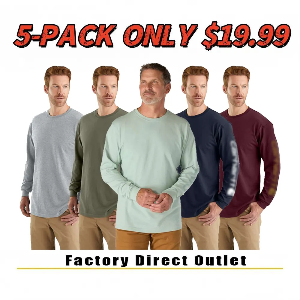 🔥Last Day Promotion!CHT Men's K87 Workwear Loose Fit Heavyweight Short-Sleeve Pocket T-Shirt (Also Available in Big & Tall)