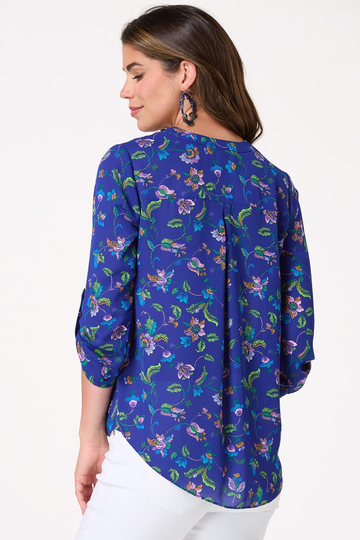 Floral Zip Equipment Top