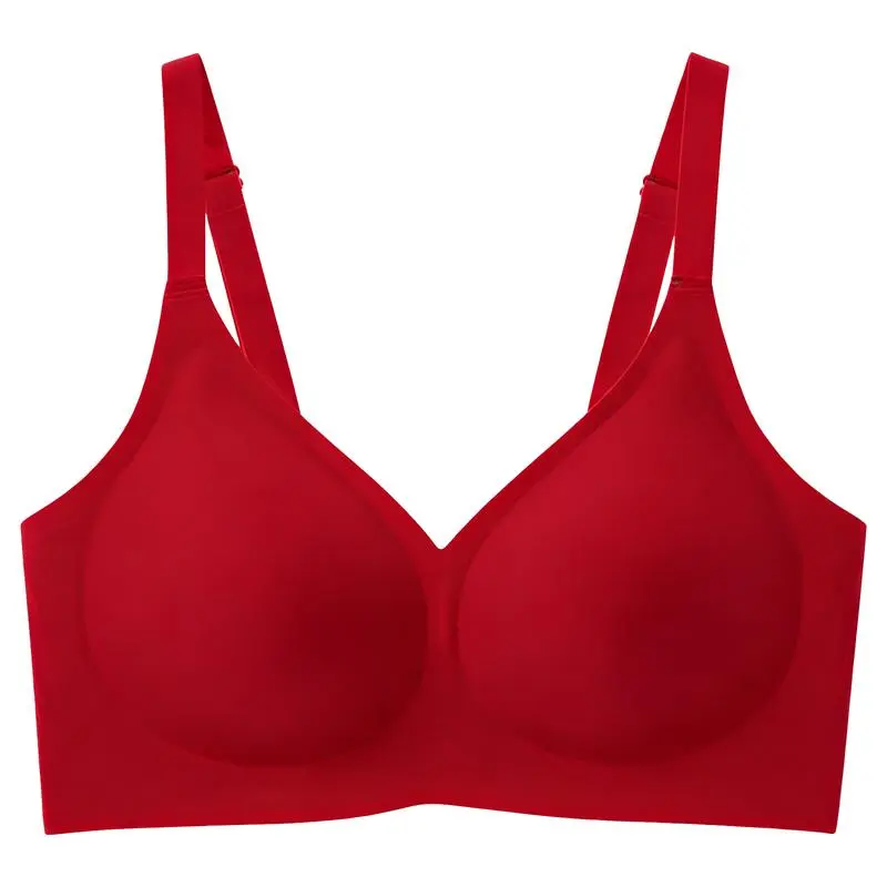 Jelly Wireless Women Comfortable Push Up Bras