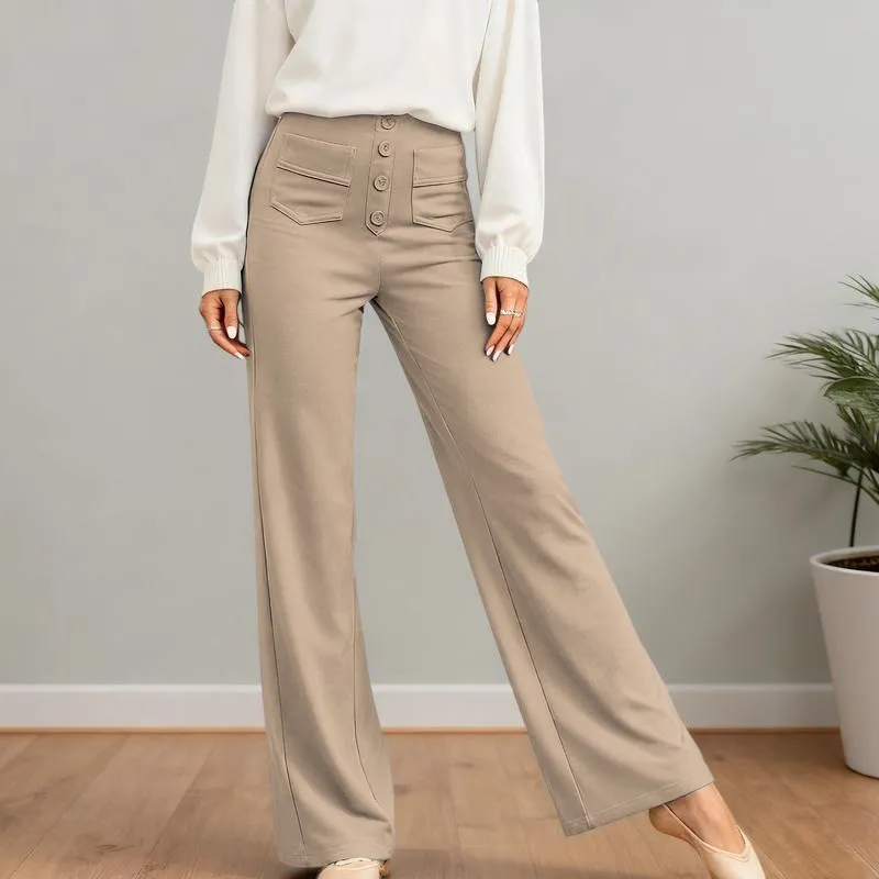 Women's High Waist Casual Pants
