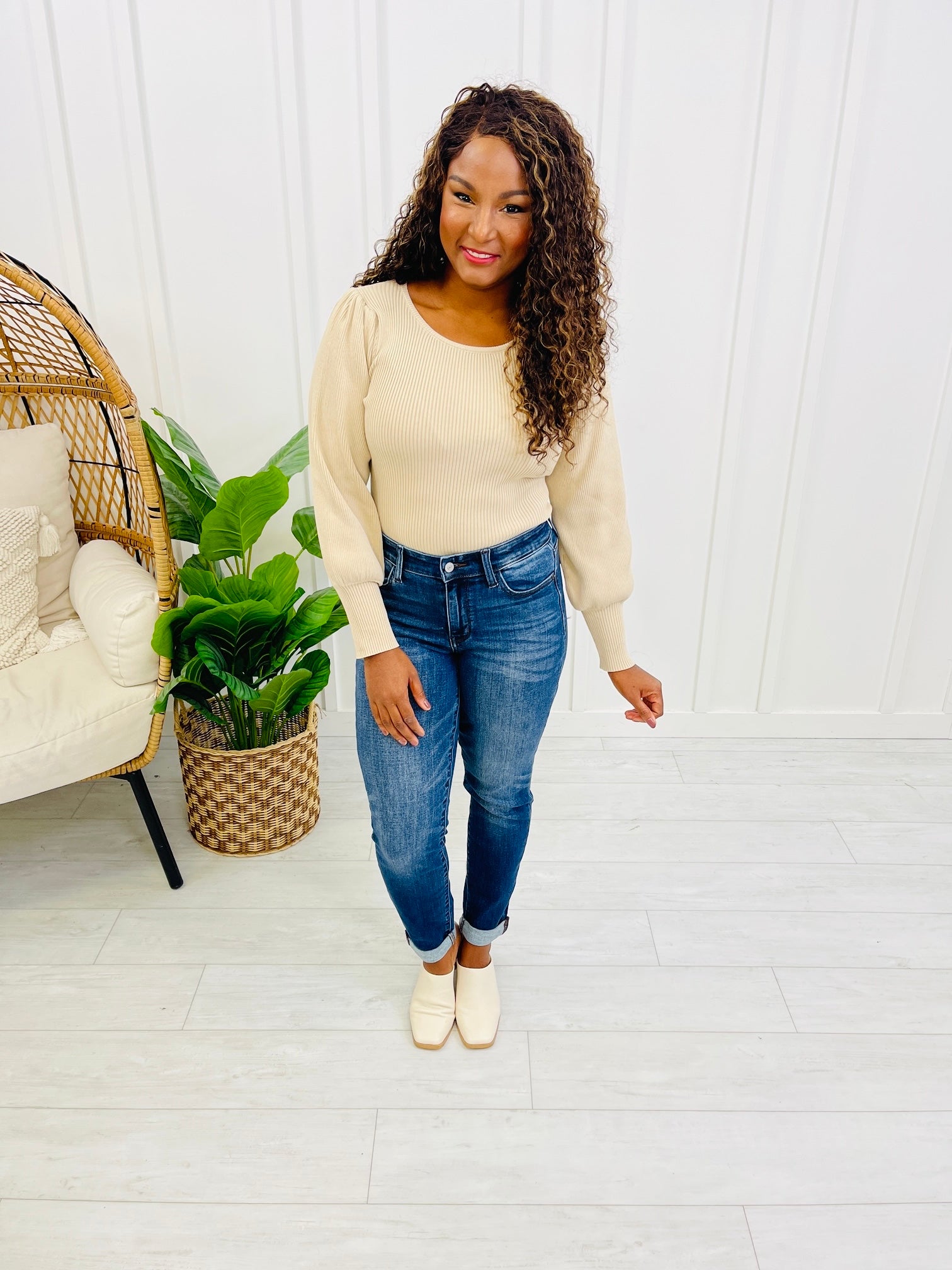 Judy Blue Plus/Reg Simply Perfect Non Distressed Slim Fit Jeans