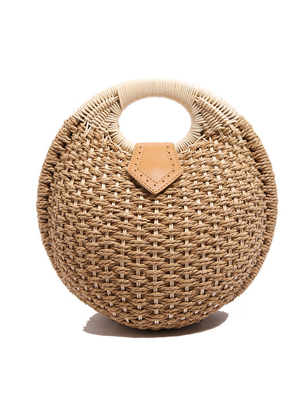Geometric Woven Handbags