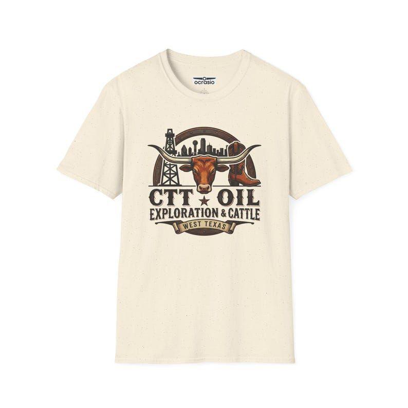 CTT Oil Exploration & Cattle Vintage T-Shirt