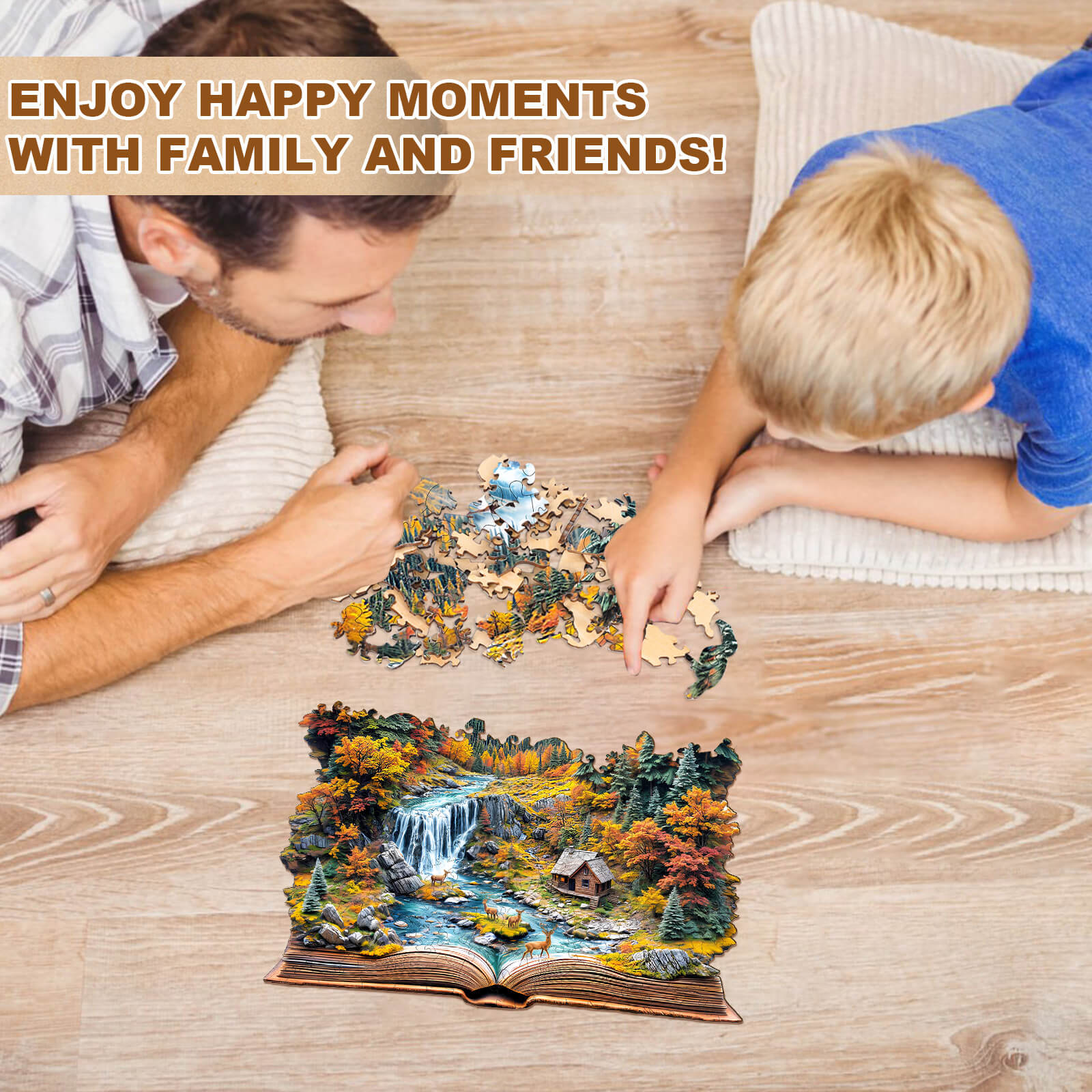 Autumn Wonderland Wooden Jigsaw Puzzle