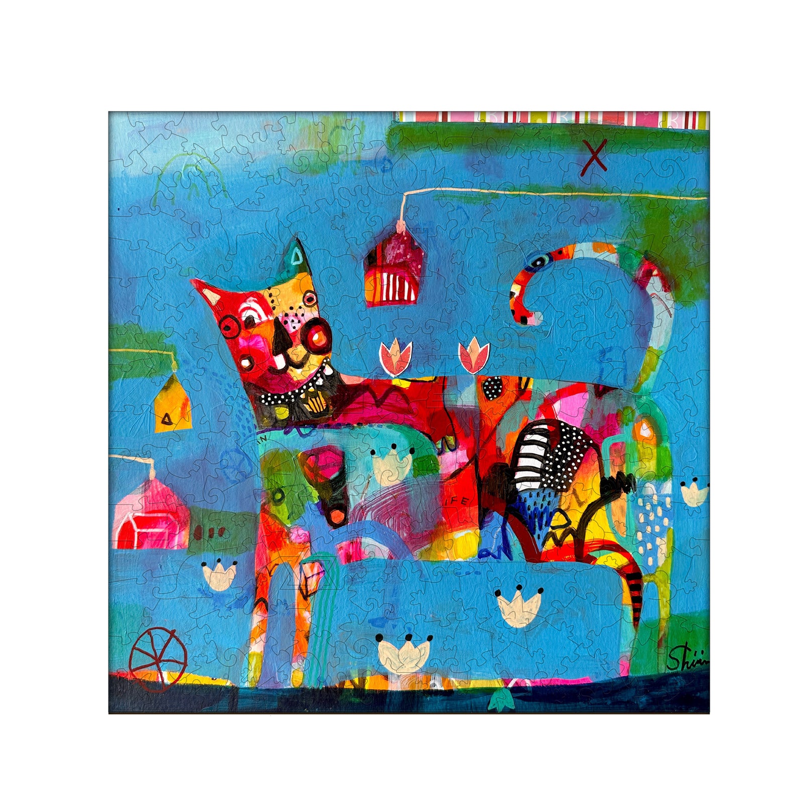 Playful Life - By Artist Shirin Moarefi