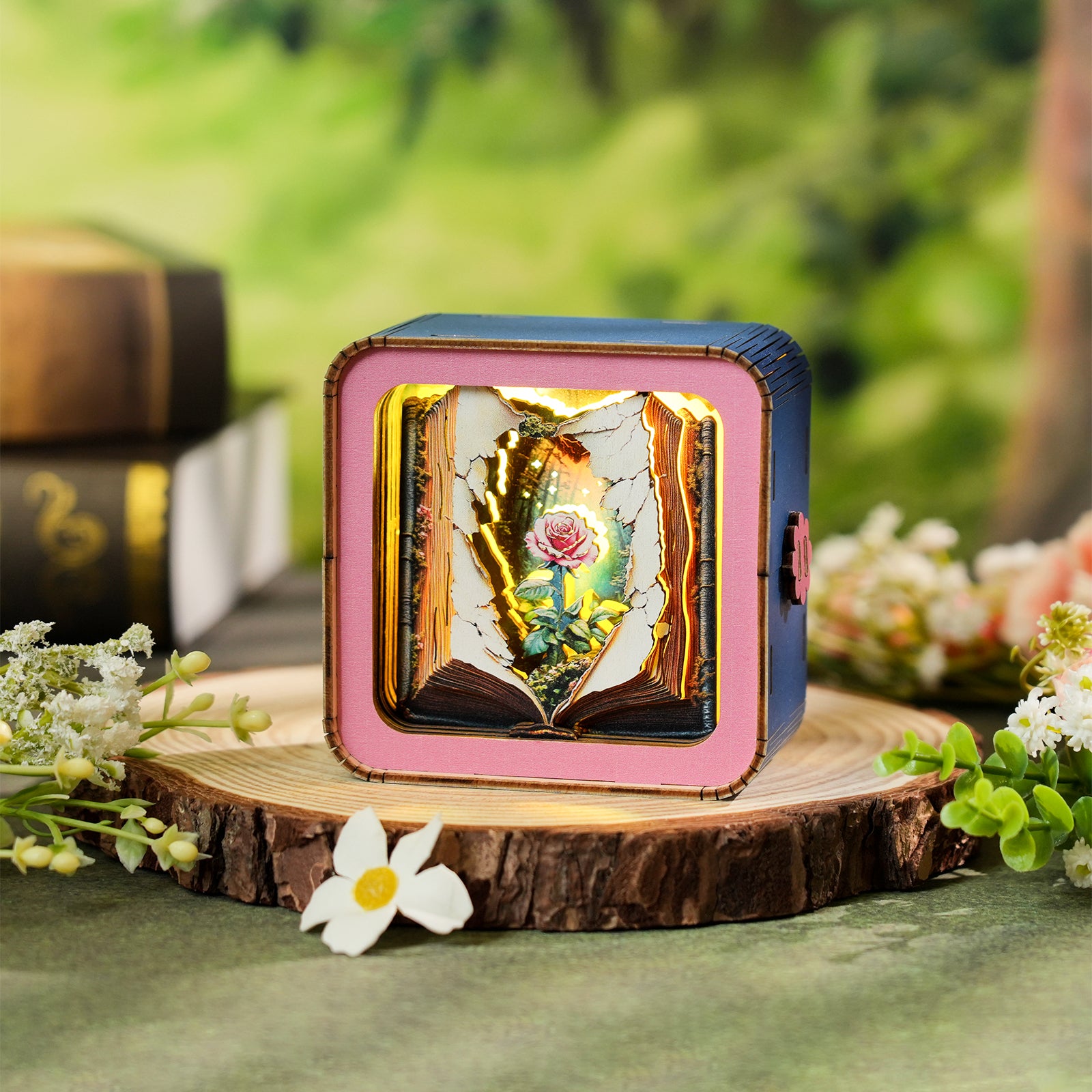 Blooming Story - 3D Wooden Puzzle Night Light