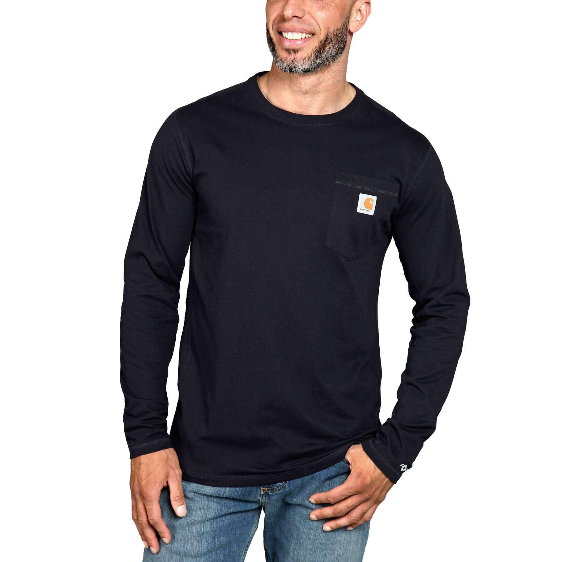 CHT Force Flex Midweight Relaxed Fit Pocket Long-Sleeve T-Shirt 104617