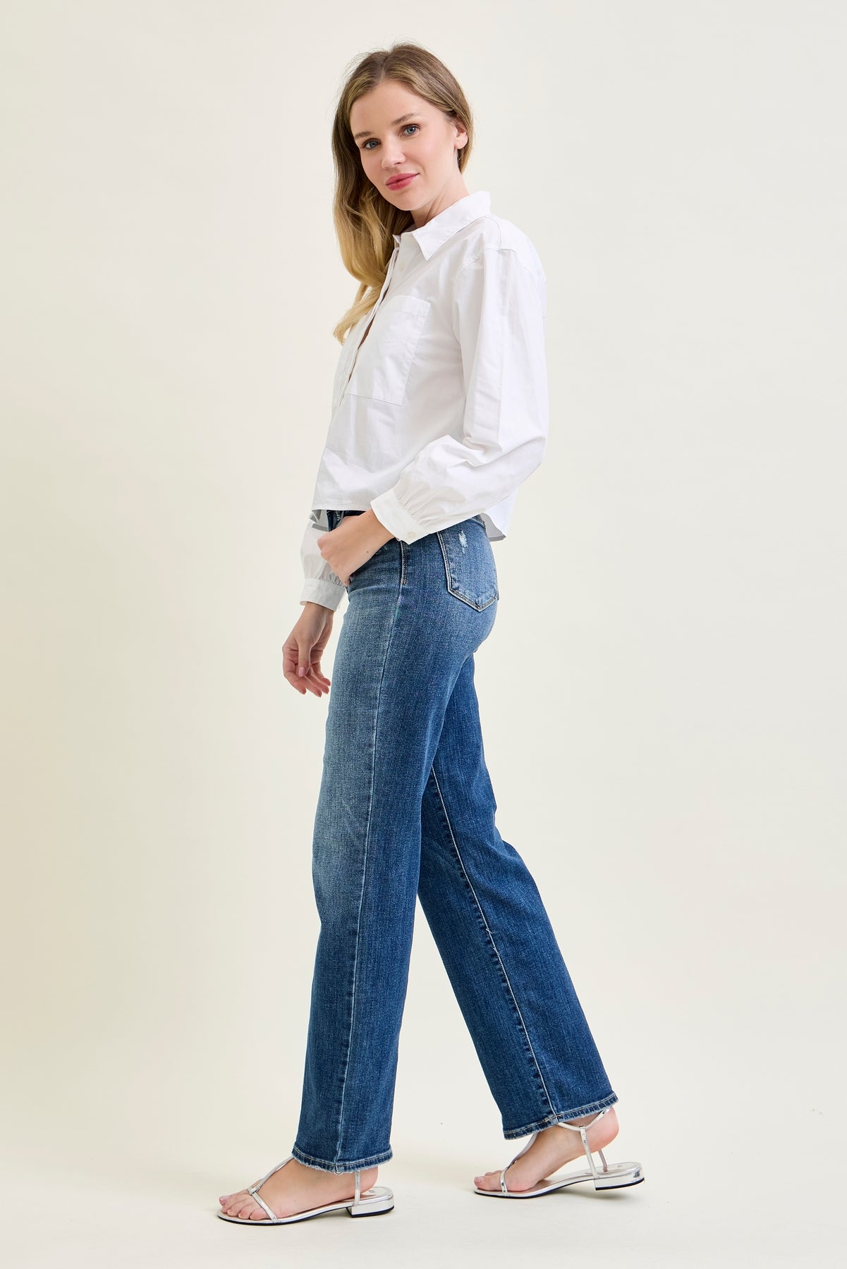 Sierra High Rise '90S Straight Leg