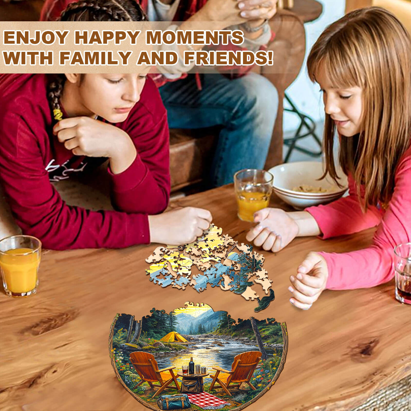 Forest Travel Wooden Jigsaw Puzzle